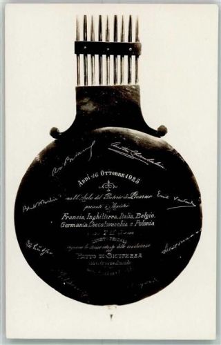 6600 Locarno 1925 - Salle de la Conference Locarno Verträge 1925 AK