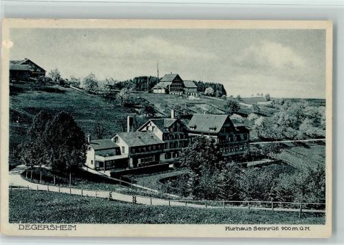 9113 Degersheim 1928 - Kurhaus Sennrüti