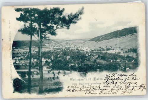 5430 Wettingen - Sulzberg