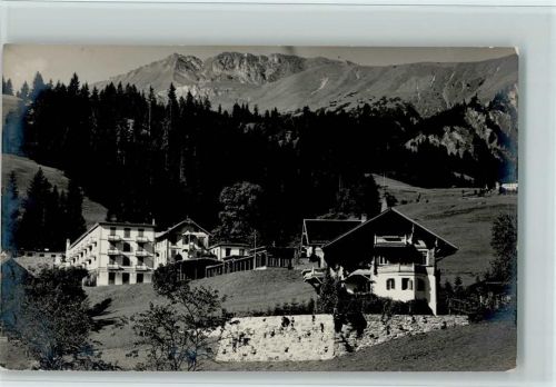 3775 Lenk im Simmental 1925 Foto AK Teilansicht, gute Erhaltung AK