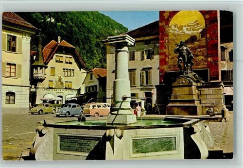 6460 Altdorf UR Balm (Klausen) - Telldenkmal