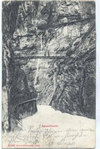 1905 - Zürich, Aareschlucht