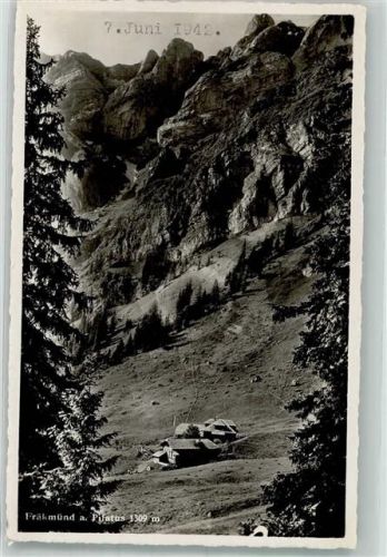 6010 Kriens Foto AK Fräkmünd Pilatus