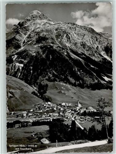 7435 Splügen - Gesamtansicht mit Teurihorn