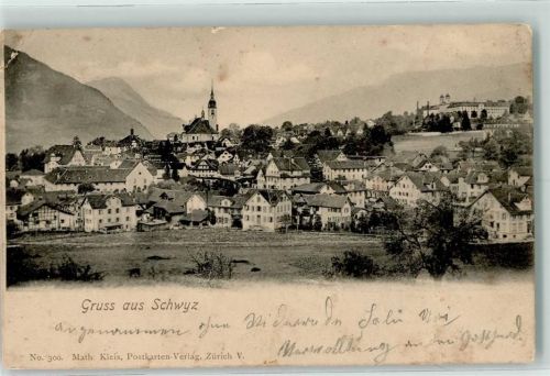 6430 Schwyz 1903 Gebrauchsspuren