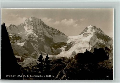 Breithorn Mürren - Breithorn u. Tschingelhorn