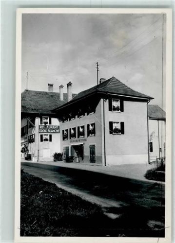 1632 Riaz FOTO KEINE AK Restaurant Croix Blanche