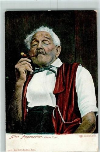 9050 Appenzell 1908 - Tracht Alter Appenzeller