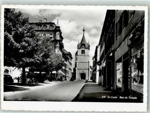 2400 Le Locle - Rue du Temple Straße