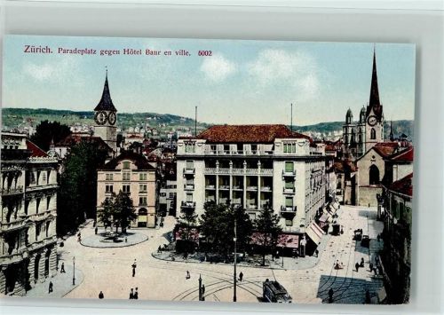 8000 Zürich - Paradeplatz Hotel Baur