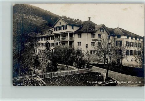 9651 Rietbad 1922 - Toggenburg Kuranstalt