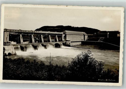 8193 Eglisau Foto AK Kraftwerk
