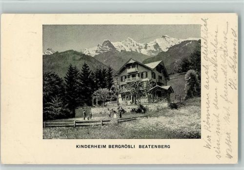 3803 Beatenberg - Kinderheim Bergrösli