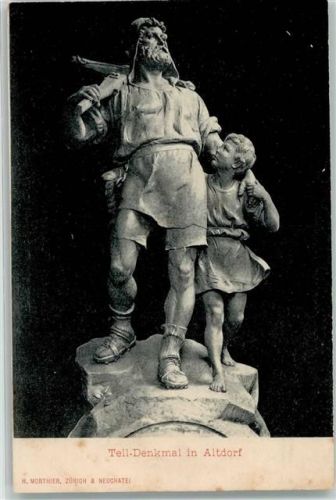 6460 Altdorf UR - Wilhelm-Tell-Denkmal