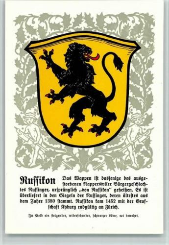 8332 Russikon - Nr.98 Serie XX - sehr gute Erhaltung AK