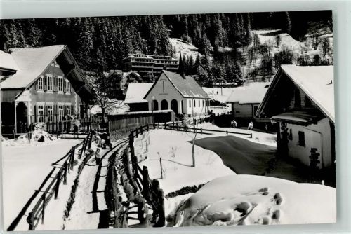 3823 Wengen - Englische Kapelle Winter