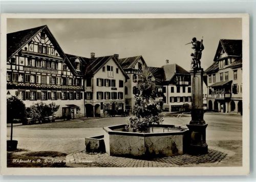 Küssnacht - Dorfplatz Tellbrunnen