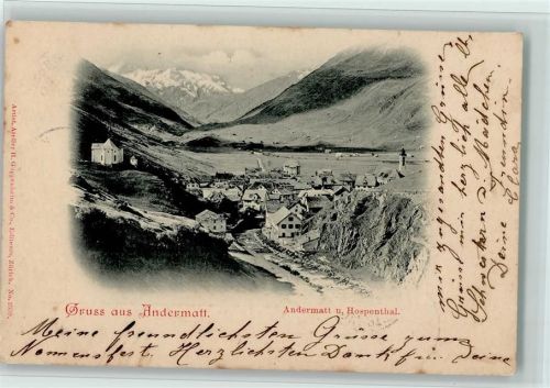 6490 Andermatt 1898 - und Hospenthal