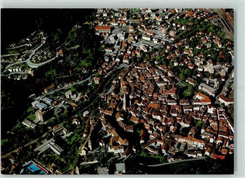 7000 Chur Coire - Flugaufnahme der Altstadt