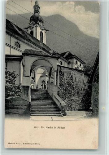 6460 Altdorf UR 1910 - Kirche