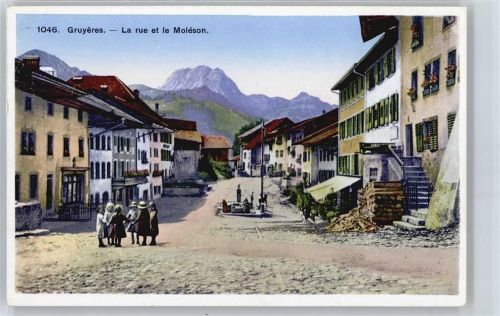 1663 Gruyères - La Rue, Moleson