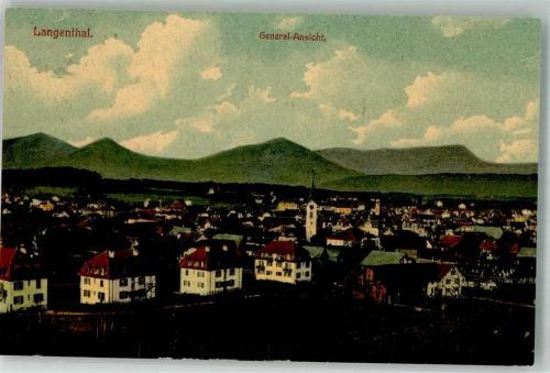 4900 Langenthal 1913 Foto AK