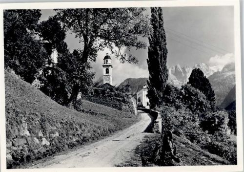 7610 Soglio - Dorfeingang