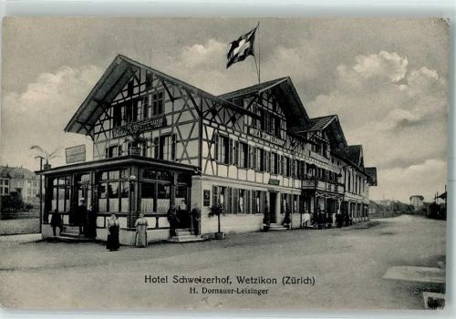 8620 Wetzikon ZH Foto AK Hotel Schweizerhof