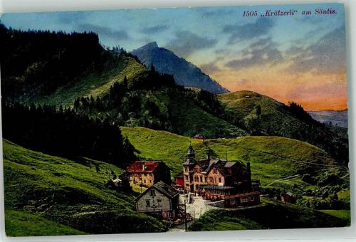 Säntis - Kräzerli Feldpost Infanterieschulen Division 7