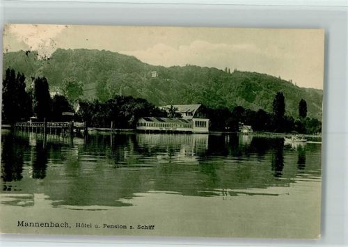 8268 Mannenbach-Salenstein 1912 - Hotel und Pension zum Schiff