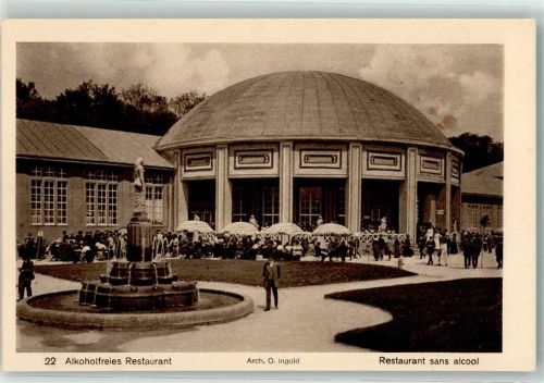 3000 Bern Berne - Landesausstellung 1914 Nr.22 Alkoholfreies Gasthaus Architekt Ingold