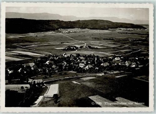 3254 Messen Eichholz b. Messen Gebrauchsspuren Fliegeraufnahme FOTO KEINE AK