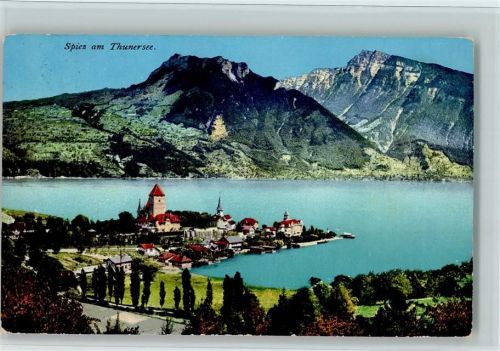 3700 Spiez 1916 - am Thunersee