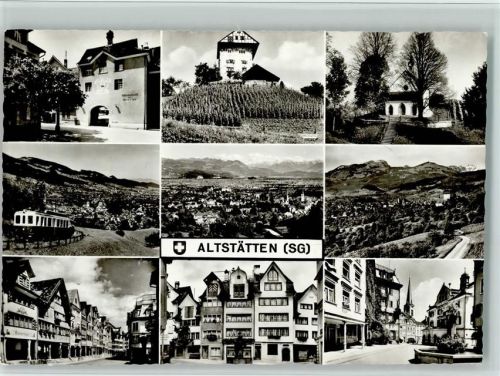 9450 Altstätten SG - 9-Bildkarte