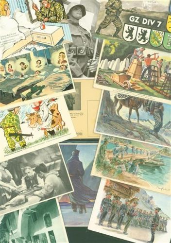 Lot mit 30 AK Unterschiedliche Erhaltung wenige mehrfach Militär Schweiz Posten 21 bis 100 AK