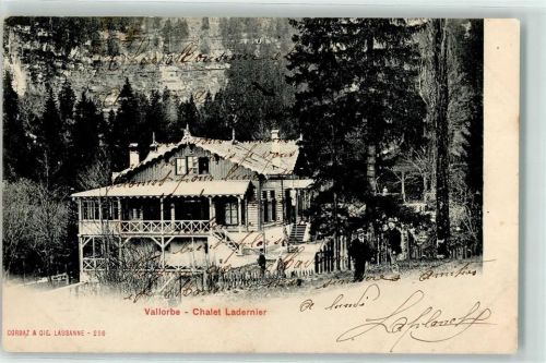 1337 Vallorbe 1903 - Chalet Ladernier