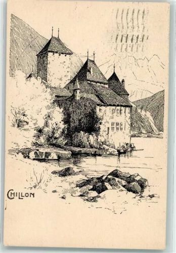 Chillon Chateau 1915