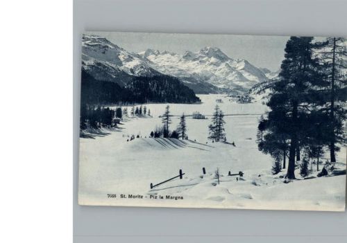 St Moritz (CH) Winterkarte AKU2