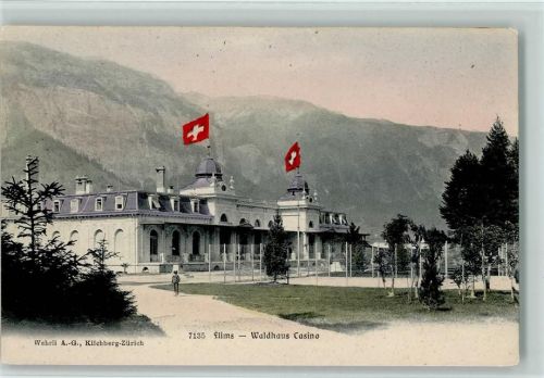 7018 Flims Waldhaus - Casino Fahnen