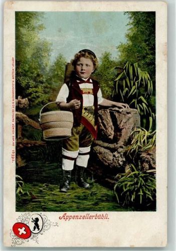 9050 Appenzell 1903 - Appenzellertrachtenbüebli