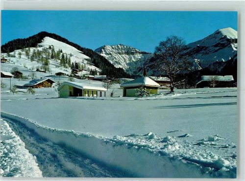 3703 Aeschiried - Lobpreiskapelle Aeschiallmend Schwlameren und First Winter