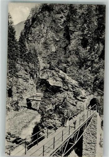 7062 Passugg-Araschgen Foto AK Rabinsaschlucht