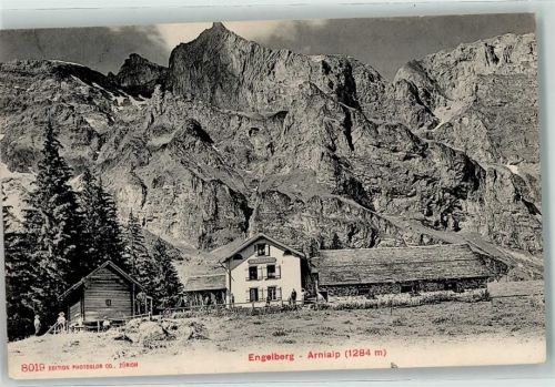 6390 Engelberg 1911 Gebrauchsspuren Arnialp