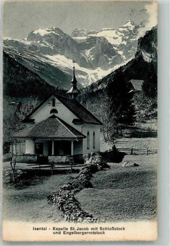 6461 Isenthal 1909 Foto AK Kapelle St. Jacob