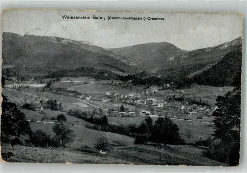 4515 Weissenstein b. Solothurn Foto AK Feldpost Bataillon Nr. 51