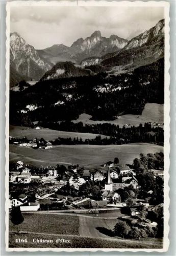 1660 Château-d´Oex 1945 Foto AK