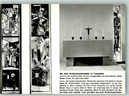 8500 Frauenfeld Foto AK Kirche Bruderklausenkapelle