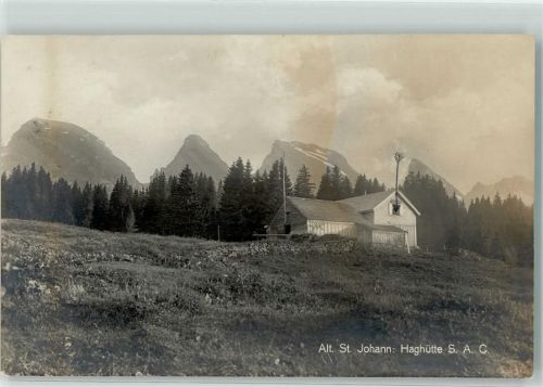 9656 Alt St. Johann 1913 - Haghütte Gasthaus