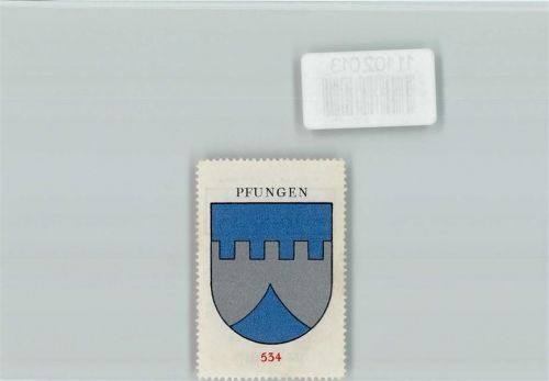 8422 Pfungen - Vignette Wappen Kaffee Hag ca 1920-1940