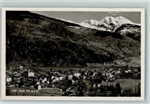 6760 Faido - Gesamtansicht mit Pizzo Molare